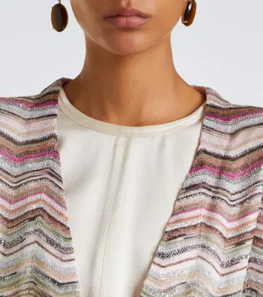 Missoni Zigzag lamé cardigan | Thumbnail 7