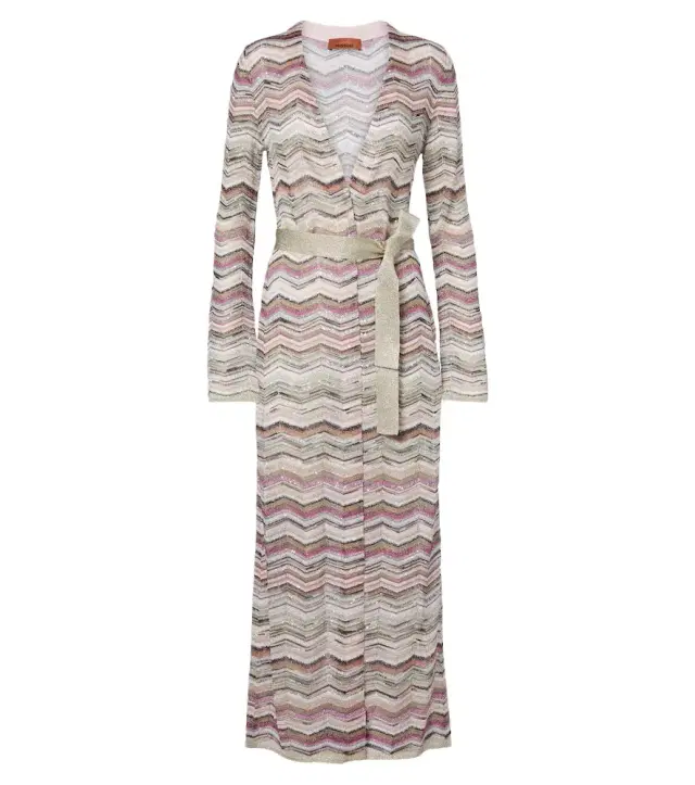 Missoni Zigzag lamé cardigan