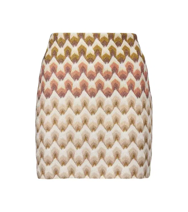 Missoni Lamé miniskirt