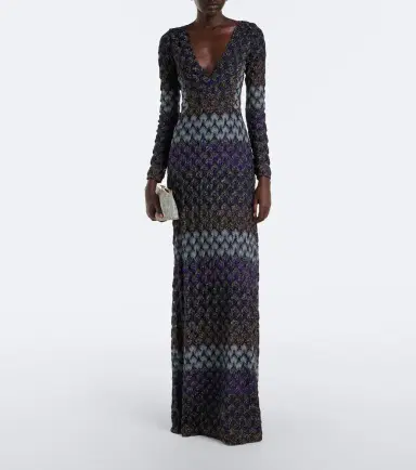 Missoni Knitted lamé gown | Thumbnail 2 Missoni Knitted lamé gown | Thumbnail 2
