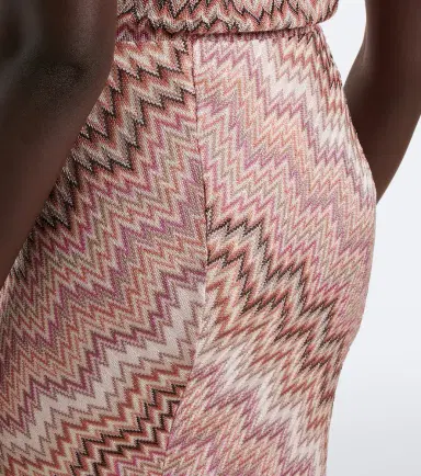 Missoni Zigzag knitted maxi skirt | Thumbnail 4