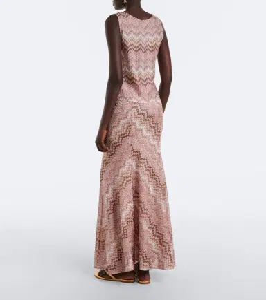 Missoni Zigzag knitted maxi skirt | Thumbnail 6