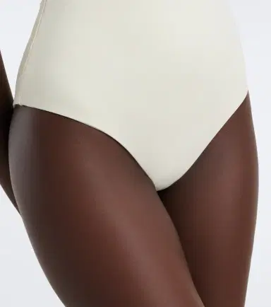 Magda Butrym Floral-appliqué gathered swimsuit | Thumbnail 2 Magda Butrym Floral-appliqué gathered swimsuit | Thumbnail 2