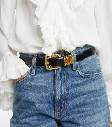 Dehanche Déhanche Mara embellished leather belt | Thumbnail 3