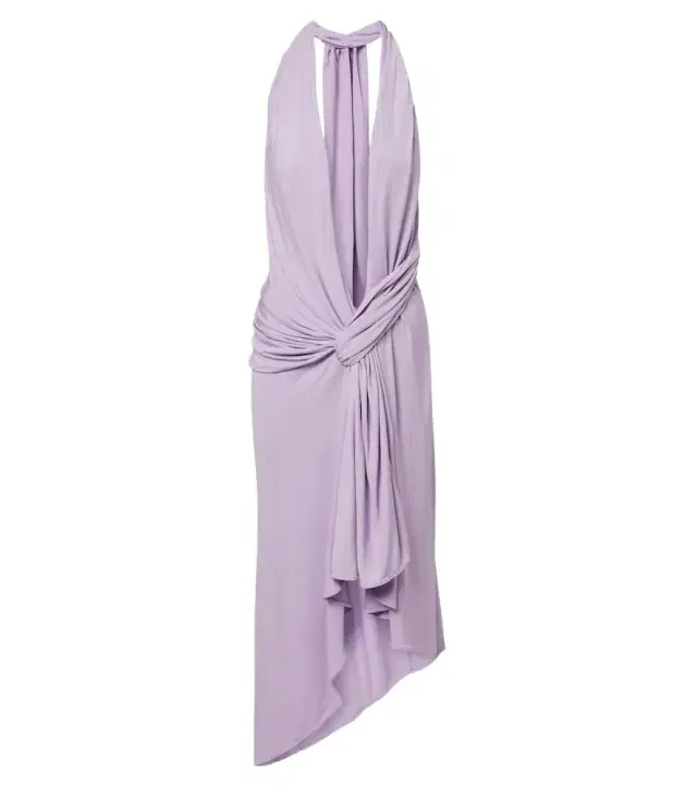 Christopher Esber Spire Cascade draped midi dress
