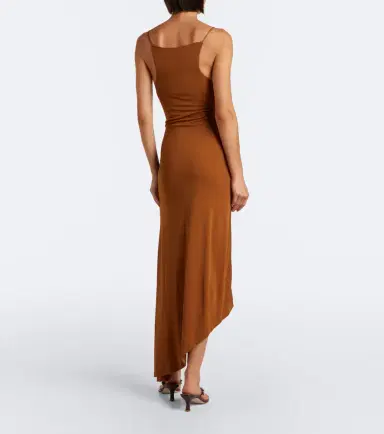 Christopher Esber Veer Spiral Crystal draped midi dress | Thumbnail 5