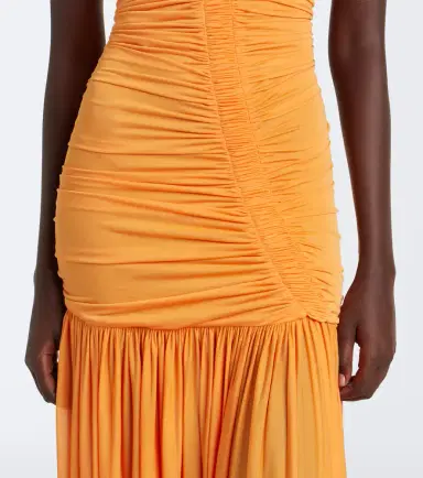 Christopher Esber Orion ruched halterneck gown | Thumbnail 3