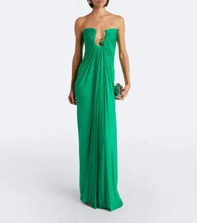 Christopher Esber Helix Crystal gathered gown | Thumbnail 4 Christopher Esber Helix Crystal gathered gown | Thumbnail 4