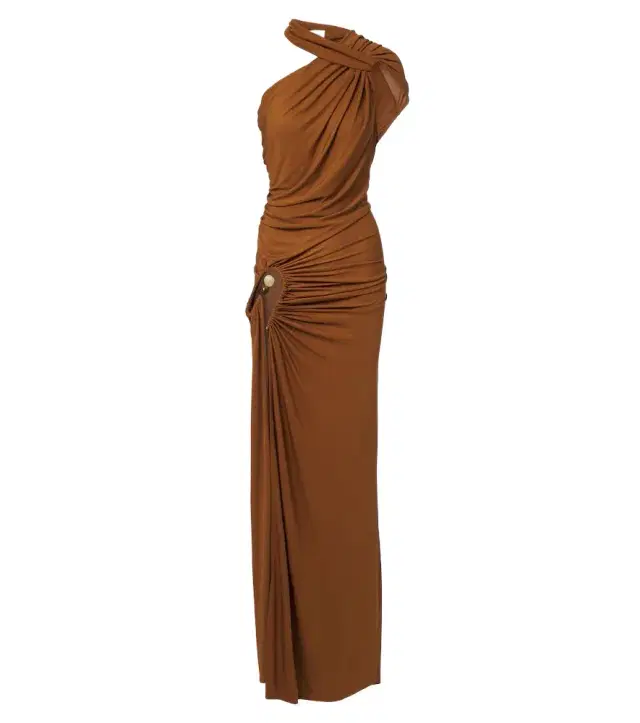 Christopher Esber Helix Crystal draped gown