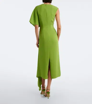 Roksanda Elva asymmetric crêpe midi dress | Thumbnail 6
