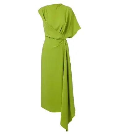 Roksanda Elva asymmetric crêpe midi dress | Thumbnail 1
