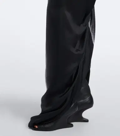 Rick Owens Dagger printed satin maxi dress | Thumbnail 3 Rick Owens Dagger printed satin maxi dress | Thumbnail 3