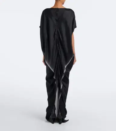 Rick Owens Dagger printed satin maxi dress | Thumbnail 4 Rick Owens Dagger printed satin maxi dress | Thumbnail 4