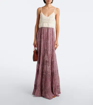 Veronica Beard Josiane floral maxi dress | Thumbnail 6