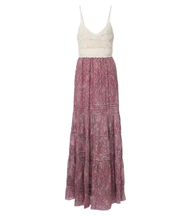 Veronica Beard Josiane floral maxi dress | Thumbnail 1