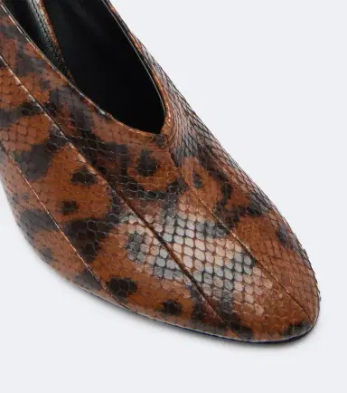 Proenza Schouler Tee snake-effect leather pumps | Thumbnail 4