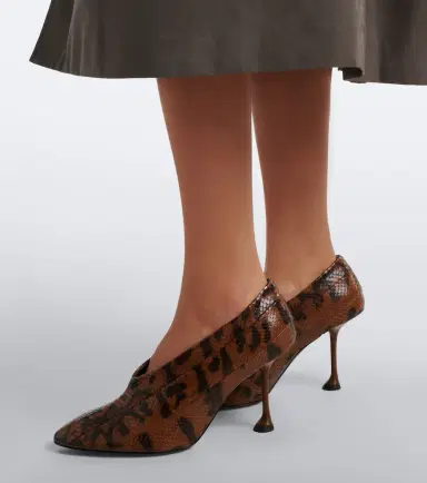 Proenza Schouler Tee snake-effect leather pumps | Thumbnail 6