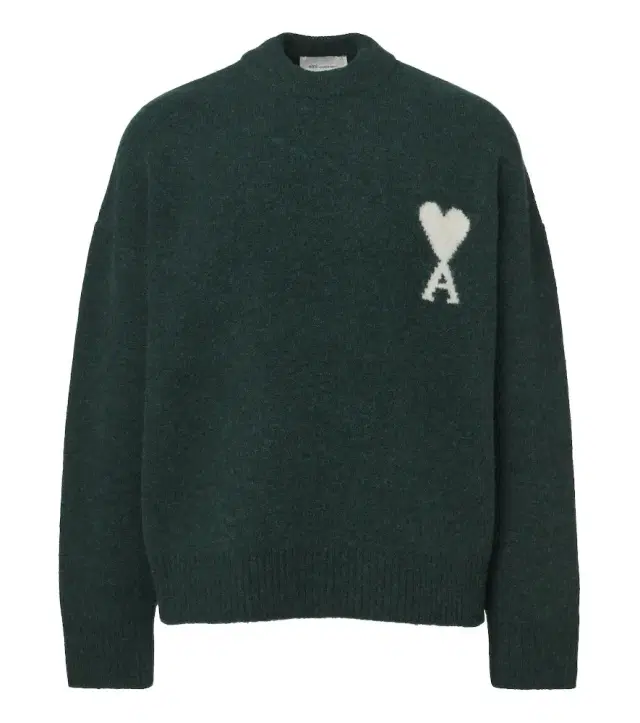 Ami Paris Ami de Caur alpaca and wool-blend sweater