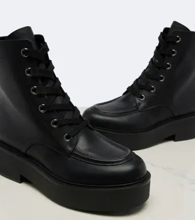 Gianvito Rossi Leather lace-up boots | Thumbnail 3