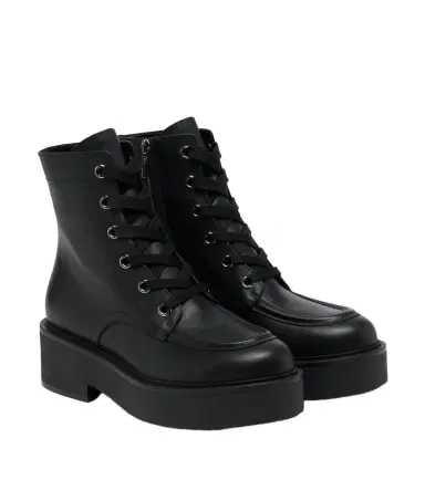 Gianvito Rossi Leather lace-up boots | Thumbnail 1