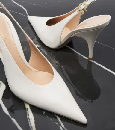 Gianvito Rossi Sofia leather slingback pumps | Thumbnail 3 Gianvito Rossi Sofia leather slingback pumps | Thumbnail 3