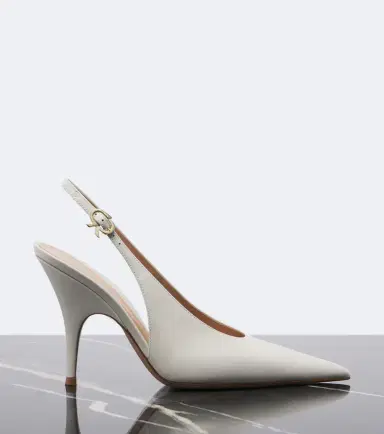 Gianvito Rossi Sofia leather slingback pumps | Thumbnail 4 Gianvito Rossi Sofia leather slingback pumps | Thumbnail 4