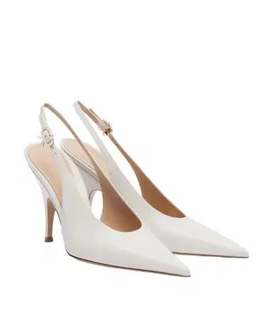 Gianvito Rossi Sofia leather slingback pumps | Thumbnail 1 Gianvito Rossi Sofia leather slingback pumps | Thumbnail 1