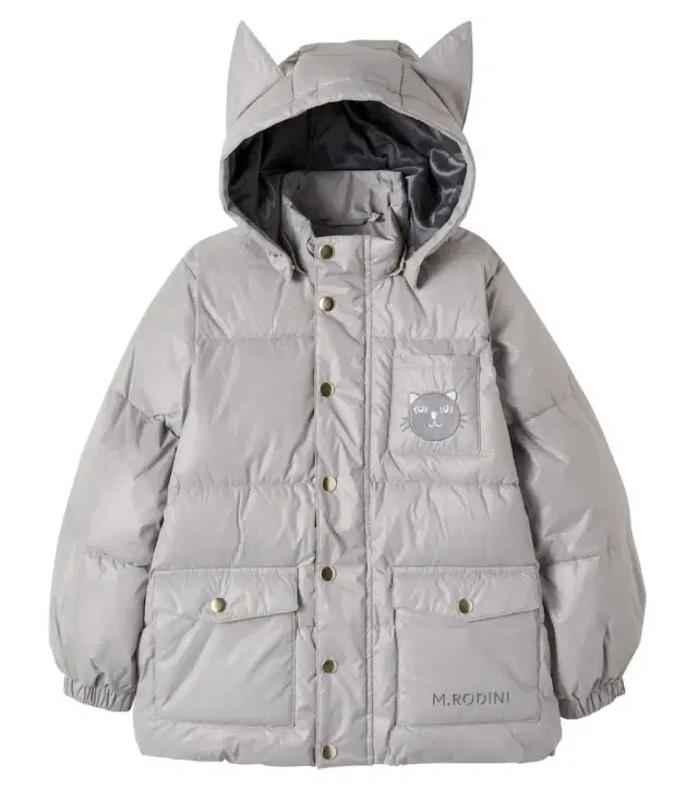 Mini Rodini Hooded puffer jacket