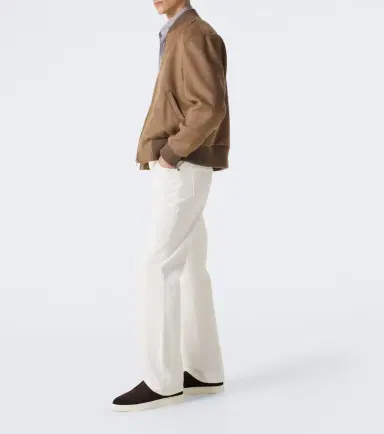 Santoni Suede slip-on sneakers | Thumbnail 7