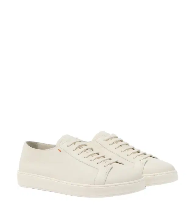 Santoni Leather sneakers