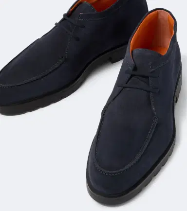 Santoni Rock Wallabee suede boots | Thumbnail 4 Santoni Rock Wallabee suede boots | Thumbnail 4