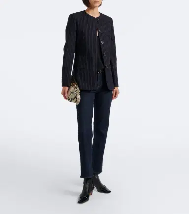 Frame Cigarette cropped straight jeans | Thumbnail 5 Frame Cigarette cropped straight jeans | Thumbnail 5