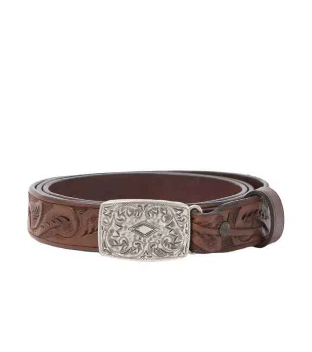 RRL Coleman leather belt