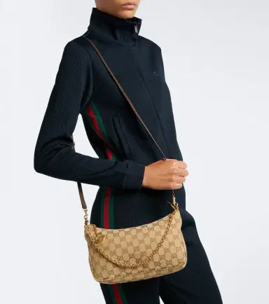 Gucci Lady Lunetta Small GG canvas shoulder bag | Thumbnail 7