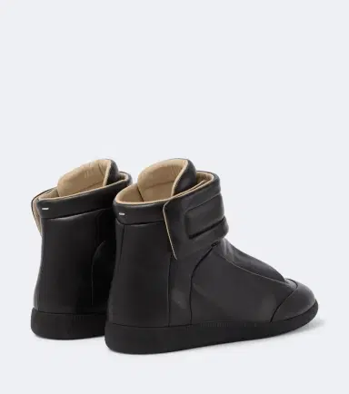 Maison Margiela Future leather high-top sneakers | Thumbnail 4 Maison Margiela Future leather high-top sneakers | Thumbnail 4