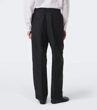 Maison Margiela Cotton and silk-blend straight pants | Thumbnail 2 Maison Margiela Cotton and silk-blend straight pants | Thumbnail 2