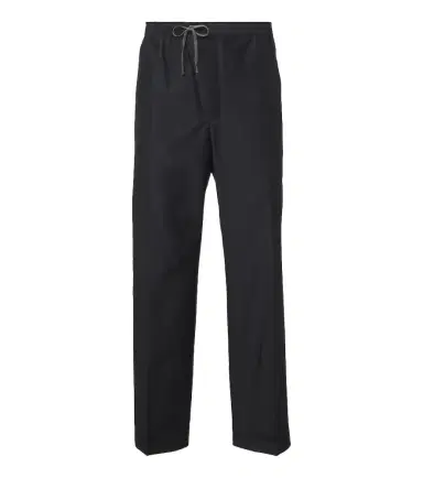 Maison Margiela Cotton and silk-blend straight pants | Thumbnail 1 Maison Margiela Cotton and silk-blend straight pants | Thumbnail 1