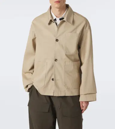 JW Anderson Embroidered cotton canvas jacket | Thumbnail 2 JW Anderson Embroidered cotton canvas jacket | Thumbnail 2
