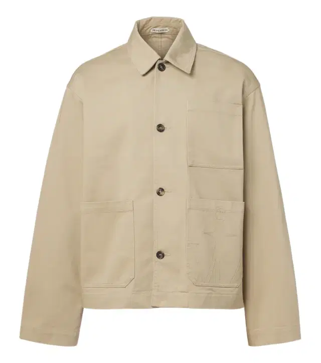 JW Anderson Embroidered cotton canvas jacket