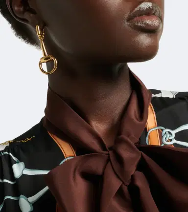 Gucci Horsebit drop earrings | Thumbnail 5 Gucci Horsebit drop earrings | Thumbnail 5