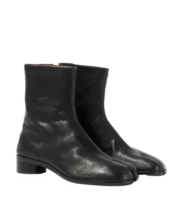 Maison Margiela Tabi leather ankle boots