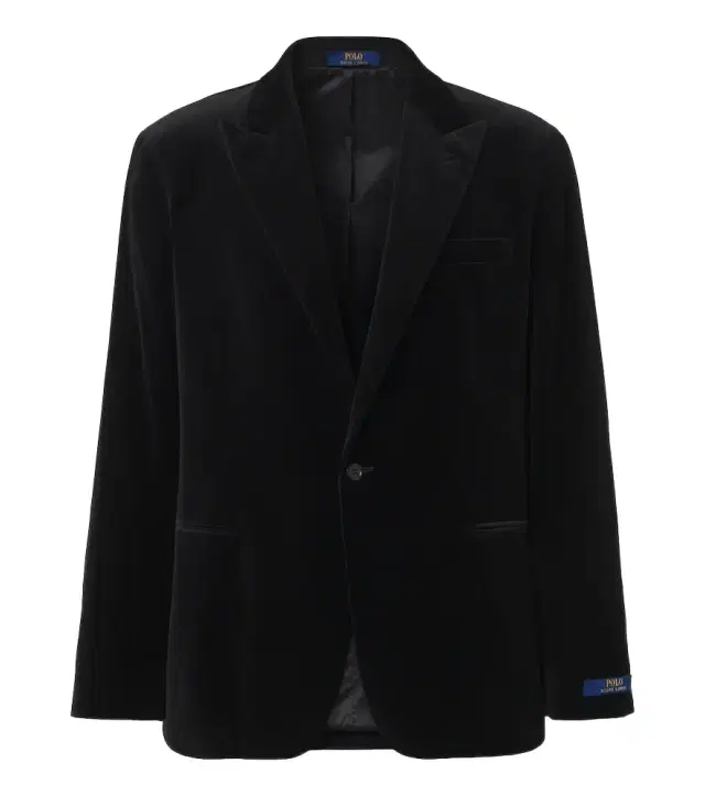 Polo Ralph Lauren Single-breasted velvet blazer