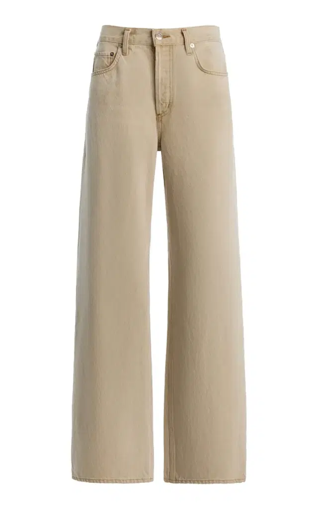 Agolde Arc Rigid Mid-Rise Wide-Leg Jeans