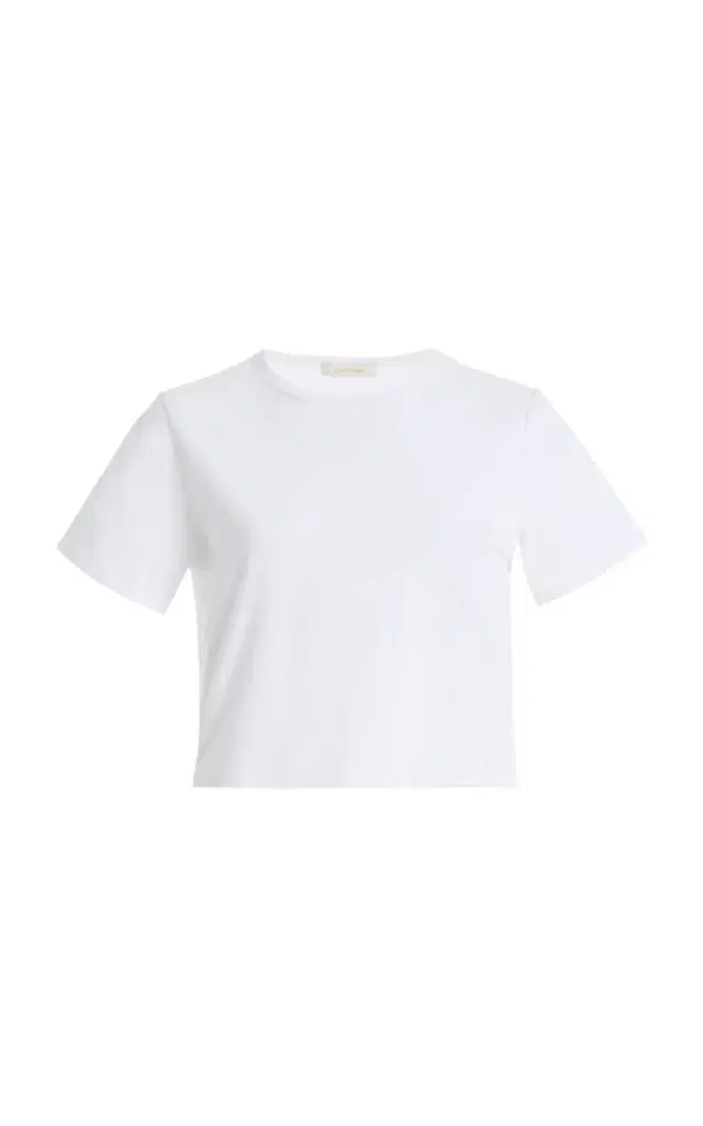 Favorite Daughter The Laura Cropped Cotton-Blend Top