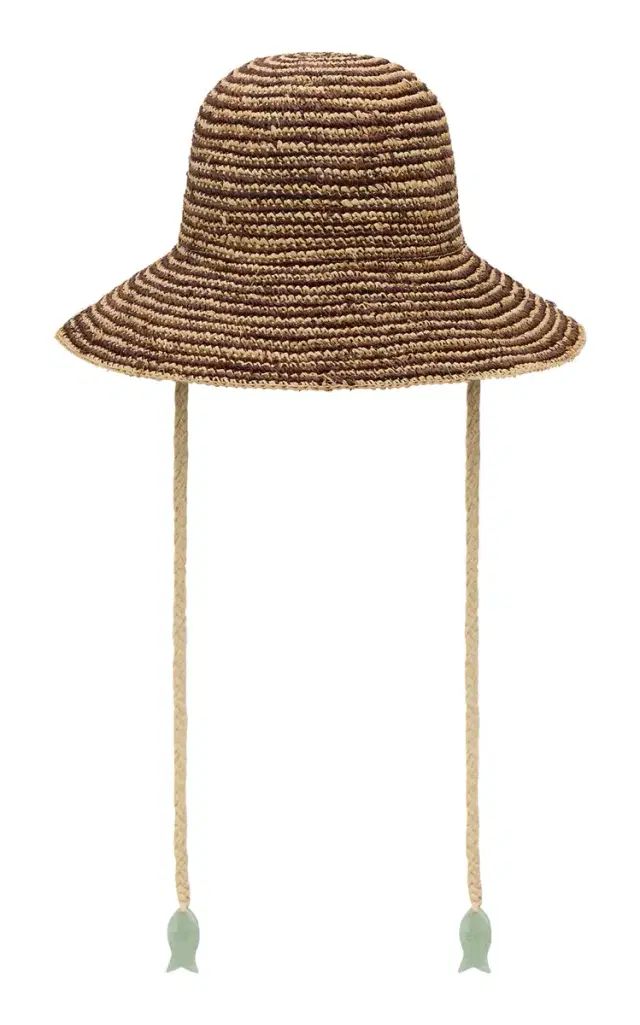 Soleil Soleil Bonnie Raffia Hat