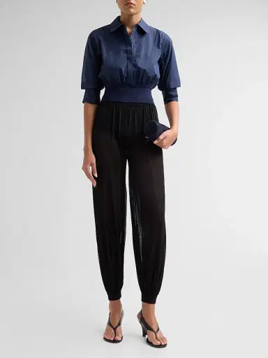 Simkhai Women's Stiles Cotton Poplin Shirt | Thumbnail 2 Simkhai Women's Stiles Cotton Poplin Shirt | Thumbnail 2
