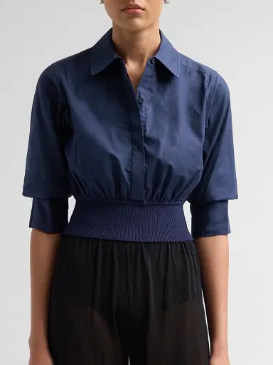 Simkhai Women's Stiles Cotton Poplin Shirt | Thumbnail 5 Simkhai Women's Stiles Cotton Poplin Shirt | Thumbnail 5