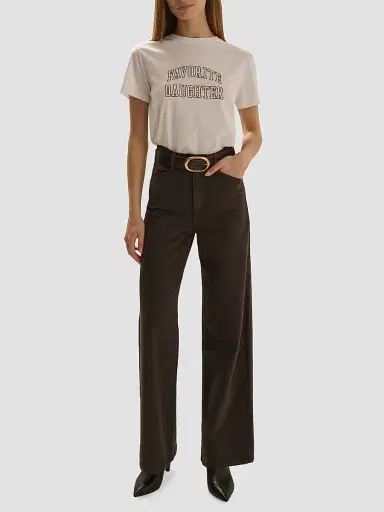 Favorite Daughter Women's The Mischa Wide-Leg Ankle Jeans | Thumbnail 2 Favorite Daughter Women's The Mischa Wide-Leg Ankle Jeans | Thumbnail 2