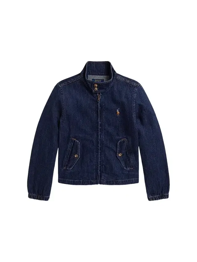 Polo Ralph Lauren Little Girl's & Girl's Denim Windbreaker Jacket - Lucero Wash