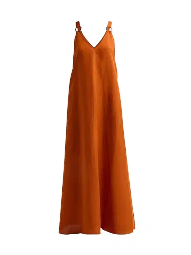L'Agence Women's Didi O-Ring Strap Maxi Dress - Sienna - Size XXL | Thumbnail 1 L'Agence Women's Didi O-Ring Strap Maxi Dress - Sienna - Size XXL | Thumbnail 1